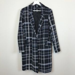 Long plaid waistcoat from ASOS
